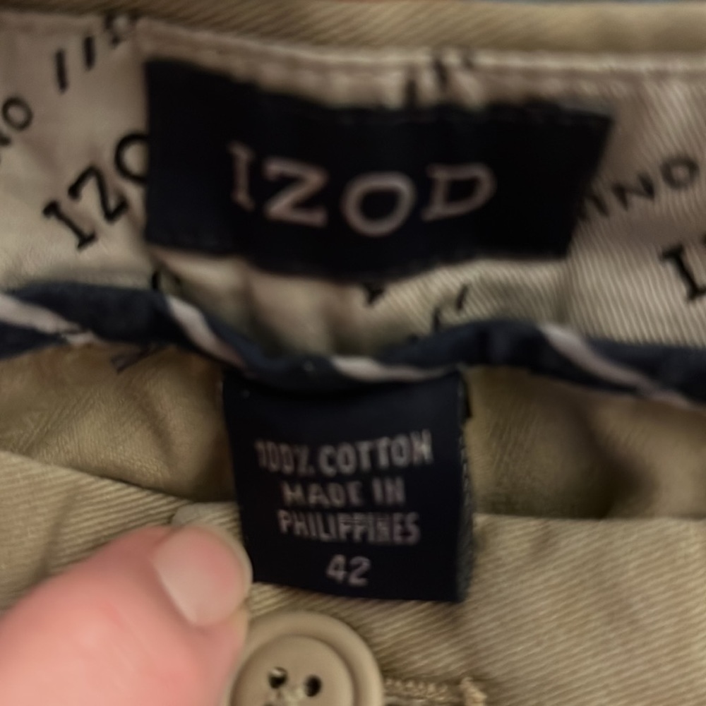 Izod Mens cargo shorts - Picture 6 of 6